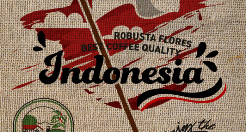 Indonesia Flores Robusta Best Coffee quality Polished Bio