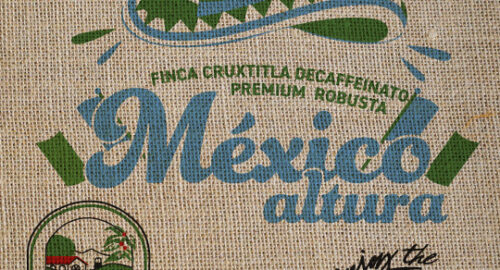 Messico Robusta Finca Cruxititla decaffeinato  Water Process Bio
